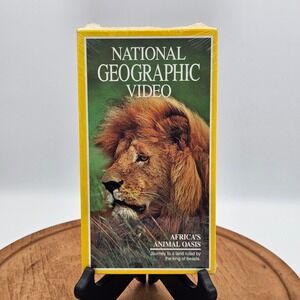 National‎ Geographic Africa's Animal Oasis VHS 1992 Brand New Factory Sealed